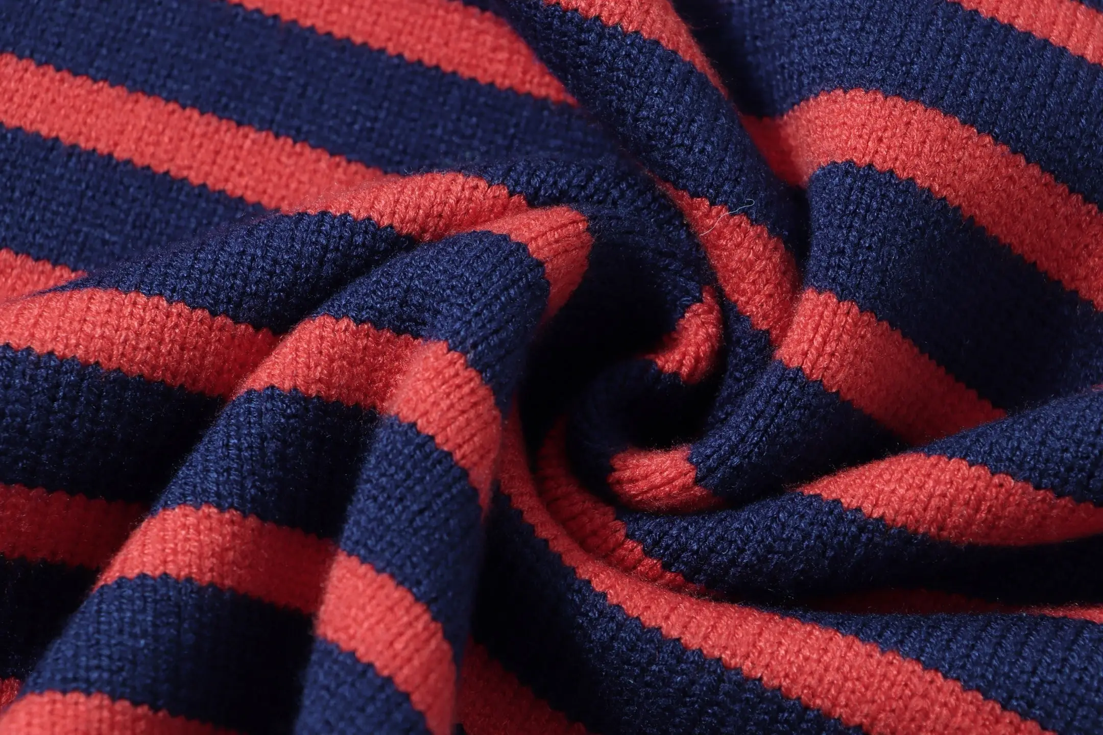 Chez Valentino Striped Intarsia Knit Sweater D20022115 — view 4