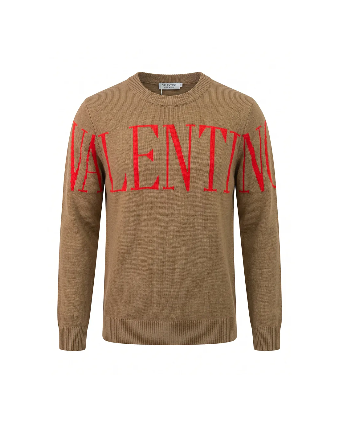 Logo Intarsia Crew-Neck Sweater D20022110