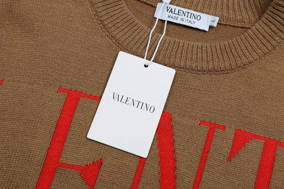 Logo Intarsia Crew-Neck Sweater D20022110 — view 3