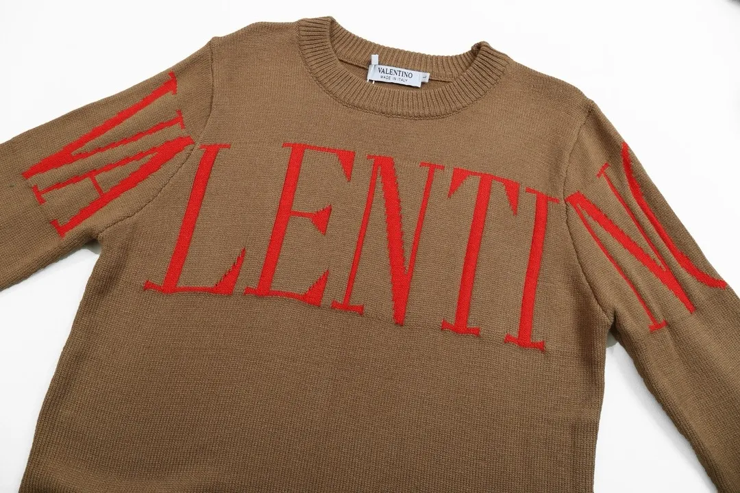Logo Intarsia Crew-Neck Sweater D20022110 — view 8