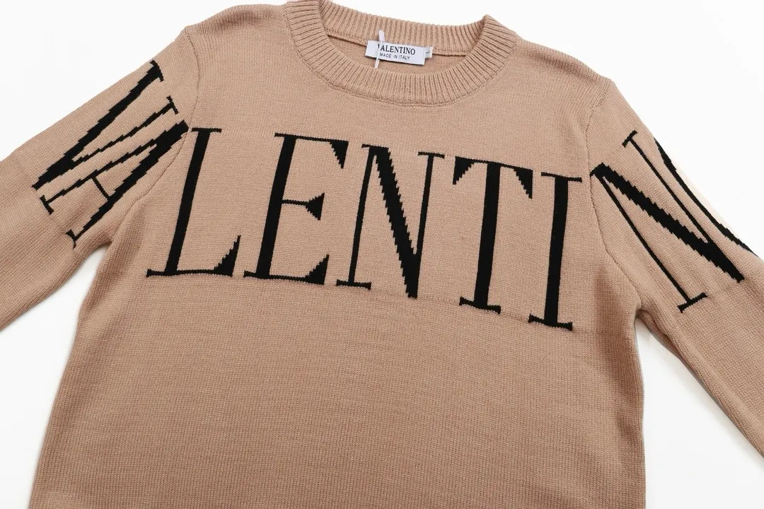 Logo Intarsia Crew-Neck Sweater D20022114 — view 7