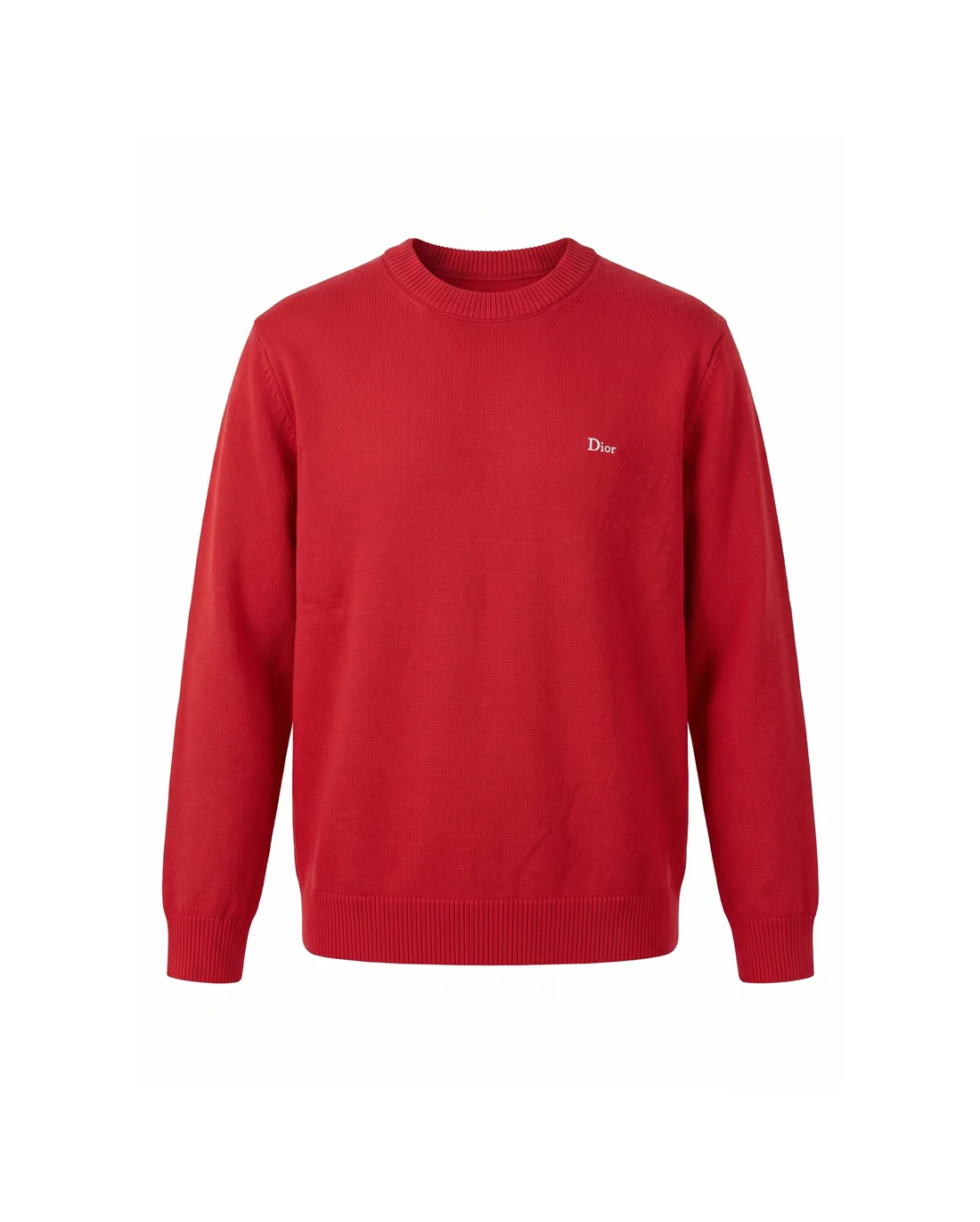 Logo Embroidered Crew-Neck Sweater D20022082