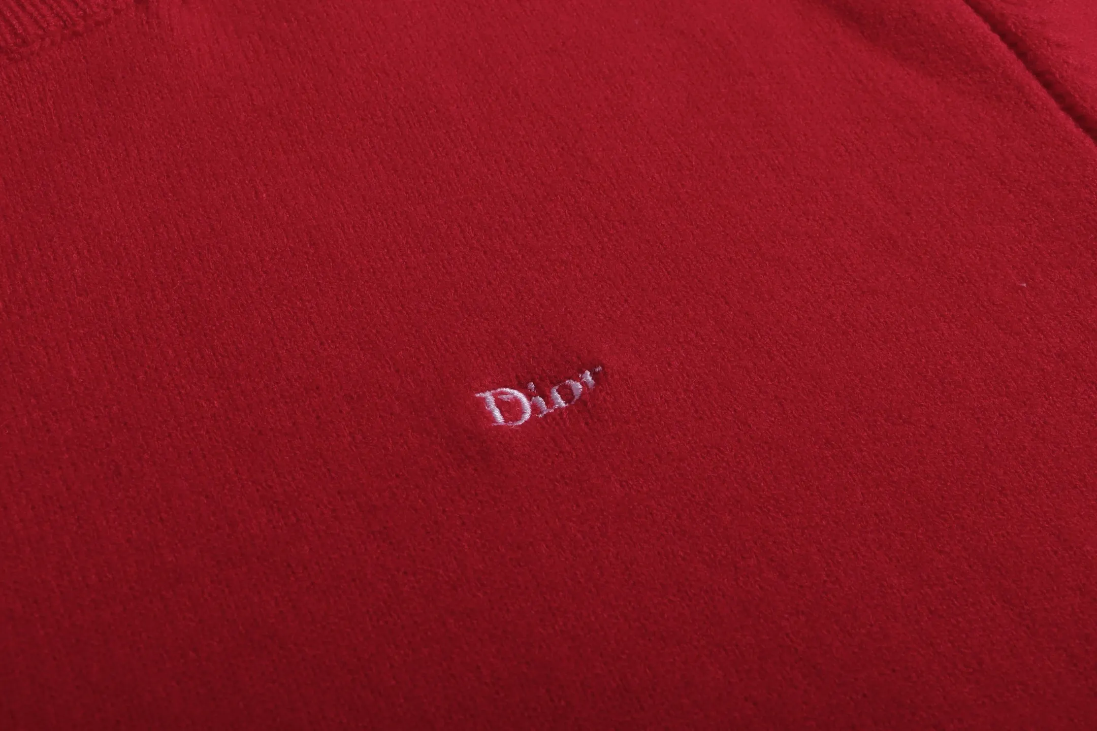 Logo Embroidered Crew-Neck Sweater D20022082 — view 3