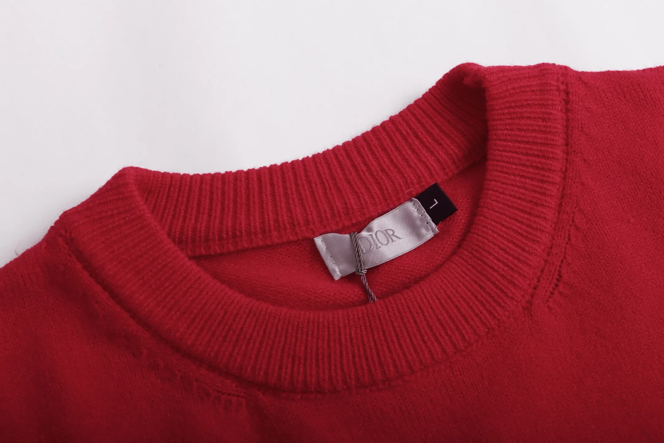 Logo Embroidered Crew-Neck Sweater D20022082 — view 5