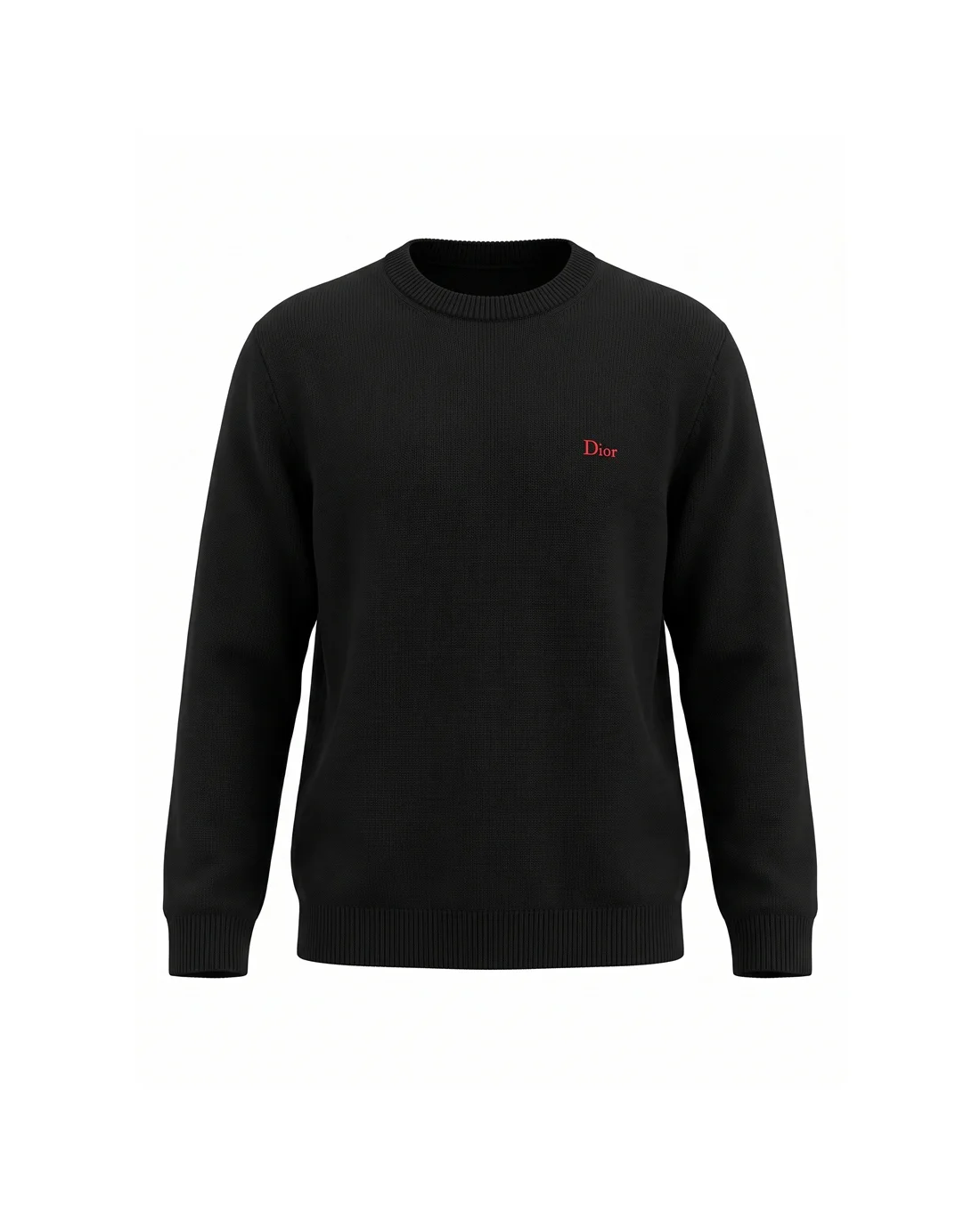 Logo-Embroidered Crew-Neck Sweater D20022081