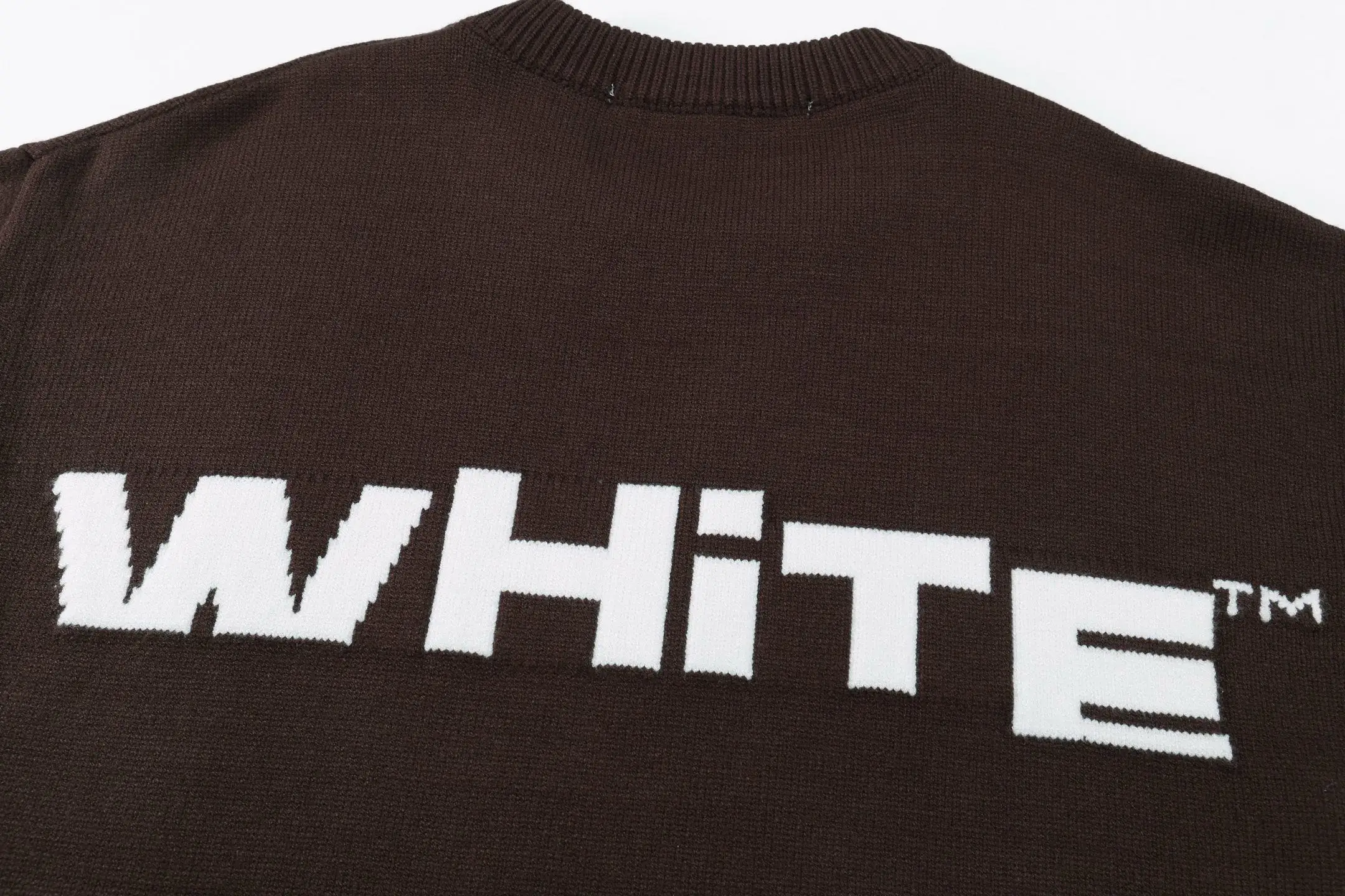 Logo Jacquard Wool Crew-Neck Sweater D20022158 — view 4