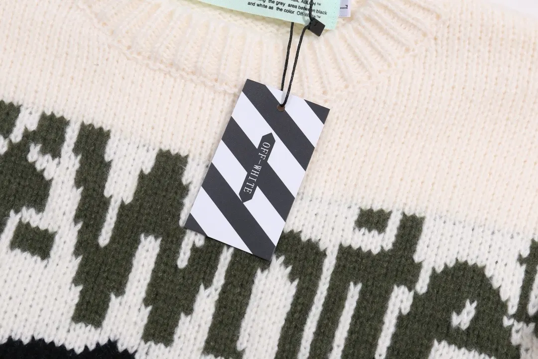 Off-White Cat Intarsia Wool Sweater D20022157 — view 7