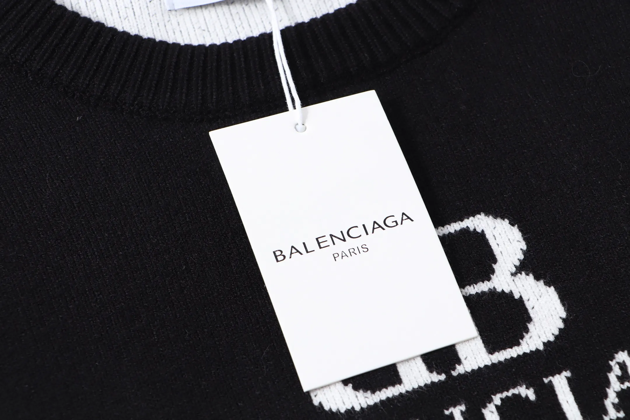 Logo Jacquard Crew-Neck Sweater D21022095 — view 7