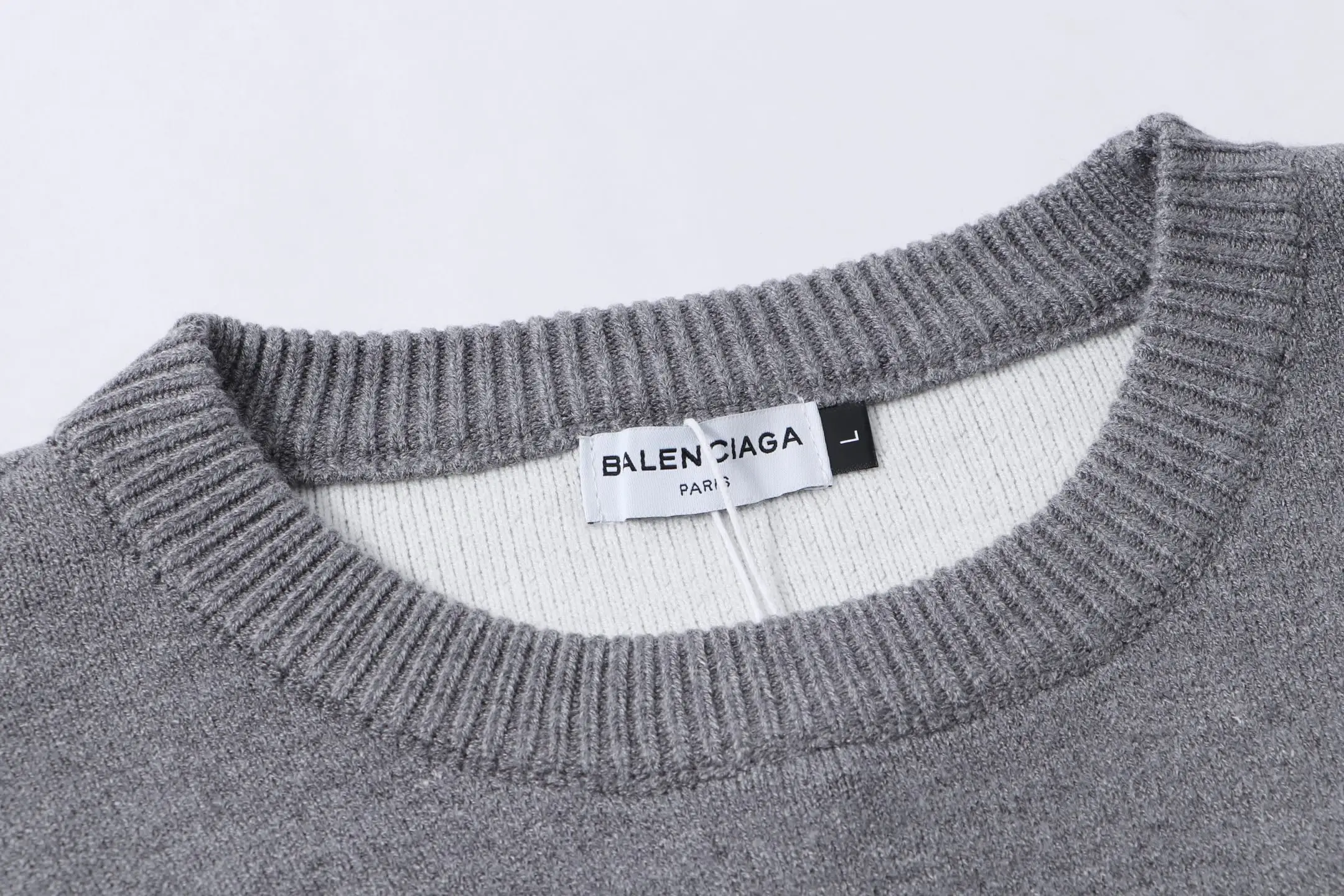 Logo Intarsia Knit Crew-Neck Sweater D21022094 — view 5