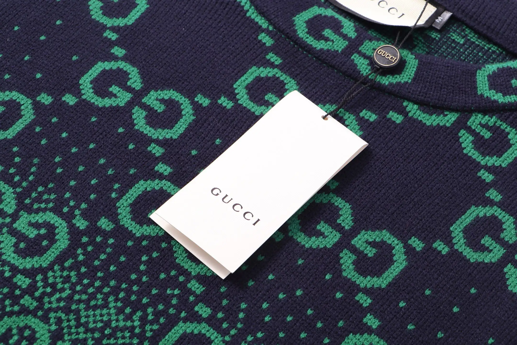 GG Monogram Gradient Jacquard Sweater D21022136 — view 5