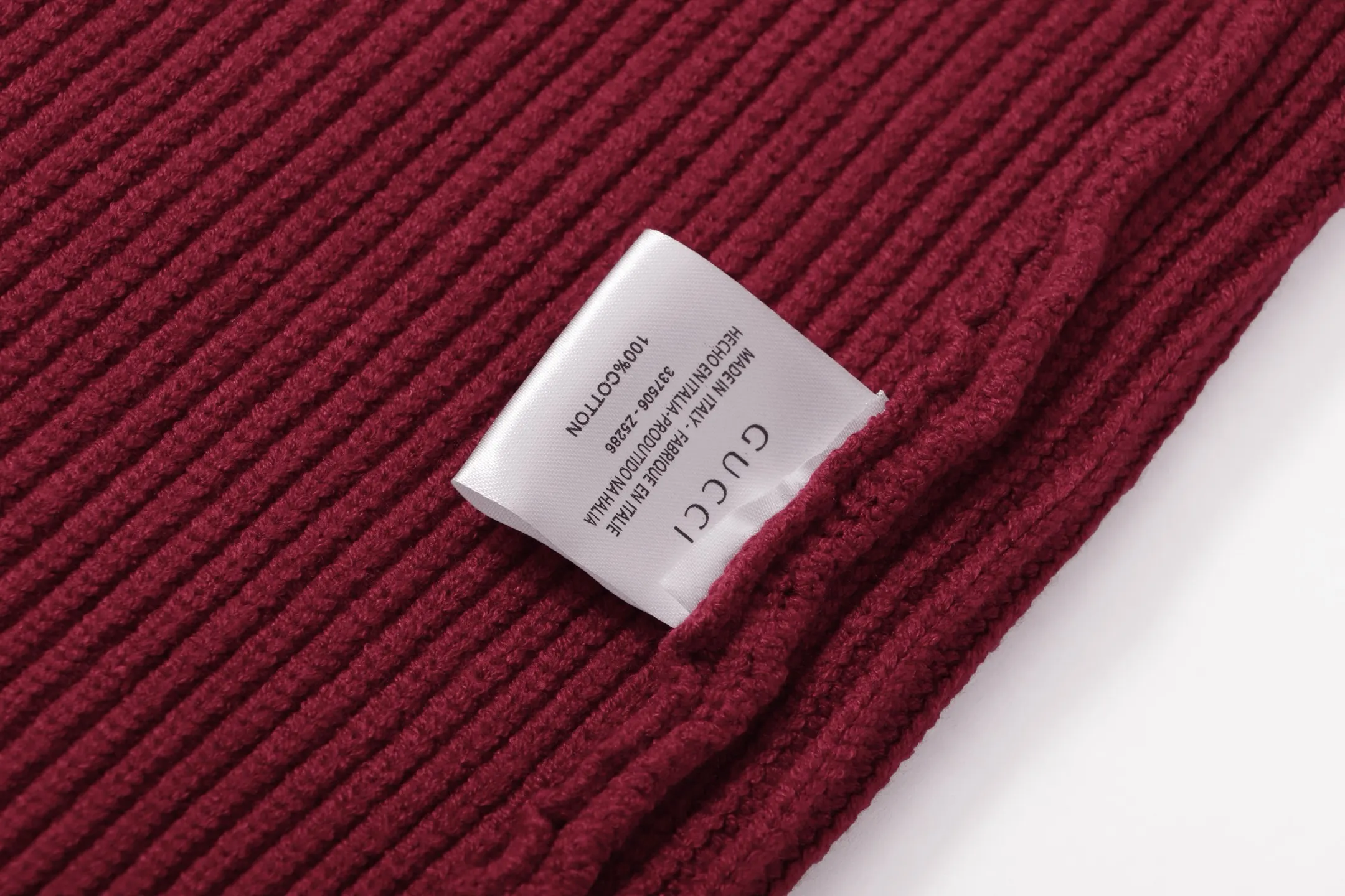 Logo Jacquard Ribbed Crew-Neck Sweater D21022139 — view 6