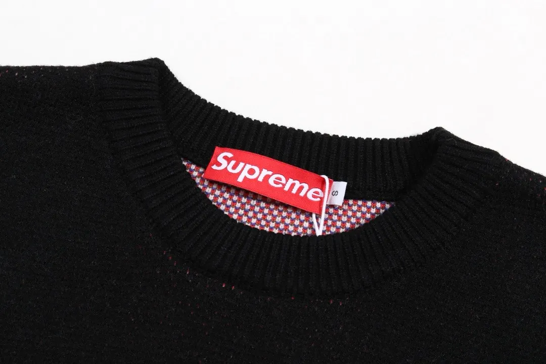 Snow White Jacquard Crew-Neck Sweater D22022091 — view 3