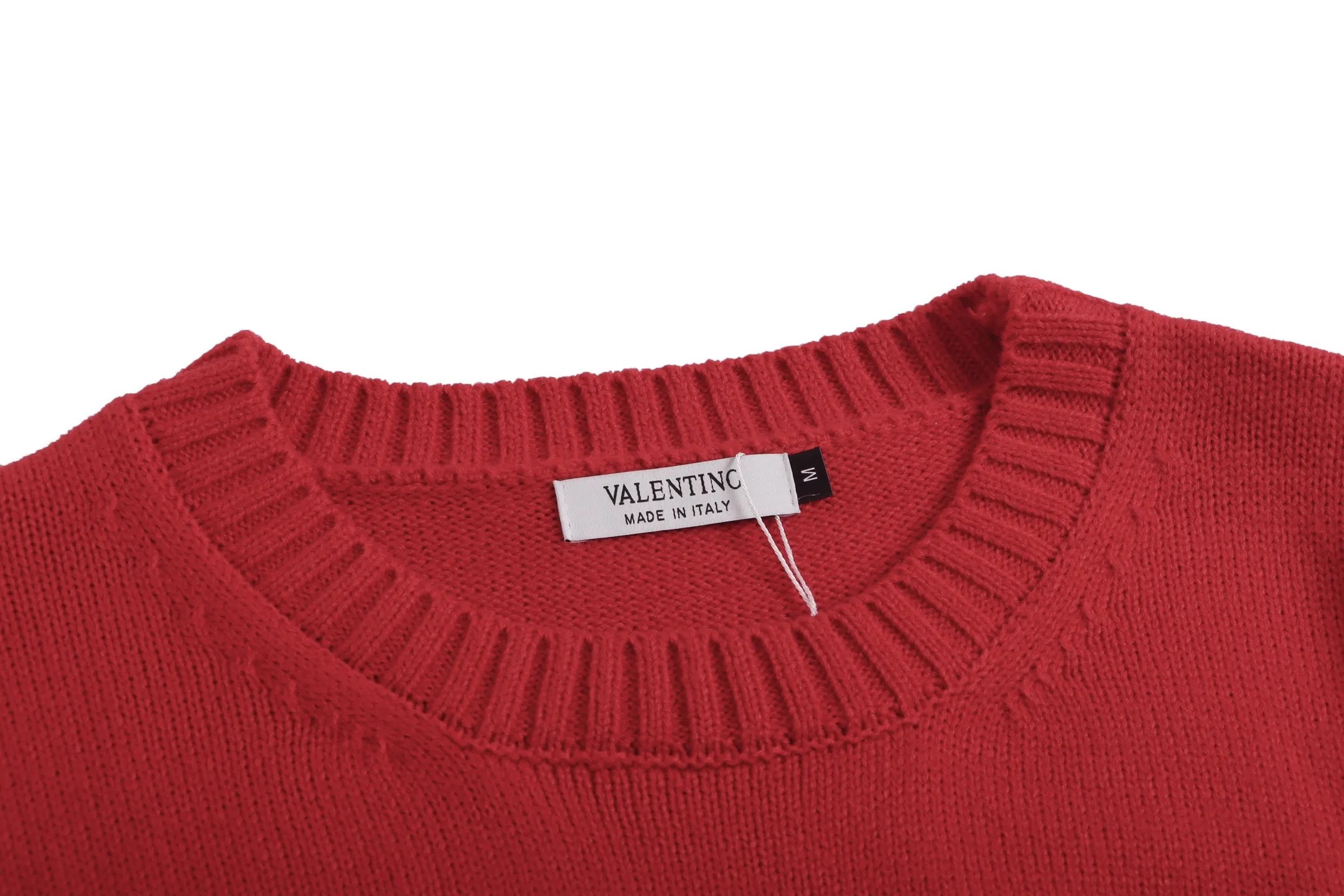 Leopard Logo Embroidered Crew-Neck Sweater D22022108 — view 3