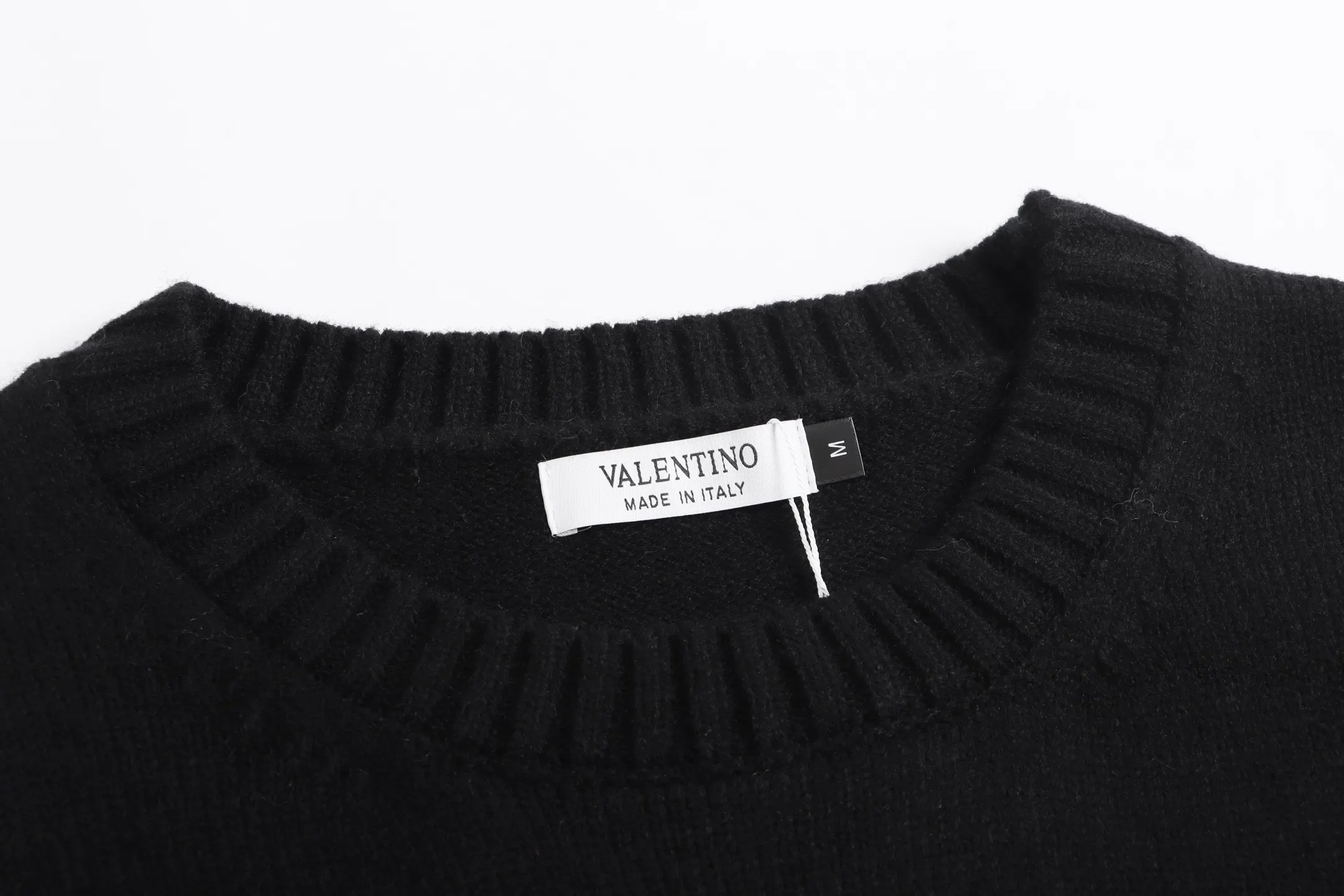 Leopard Logo Embroidered Crew-Neck Sweater D22022109 — view 3