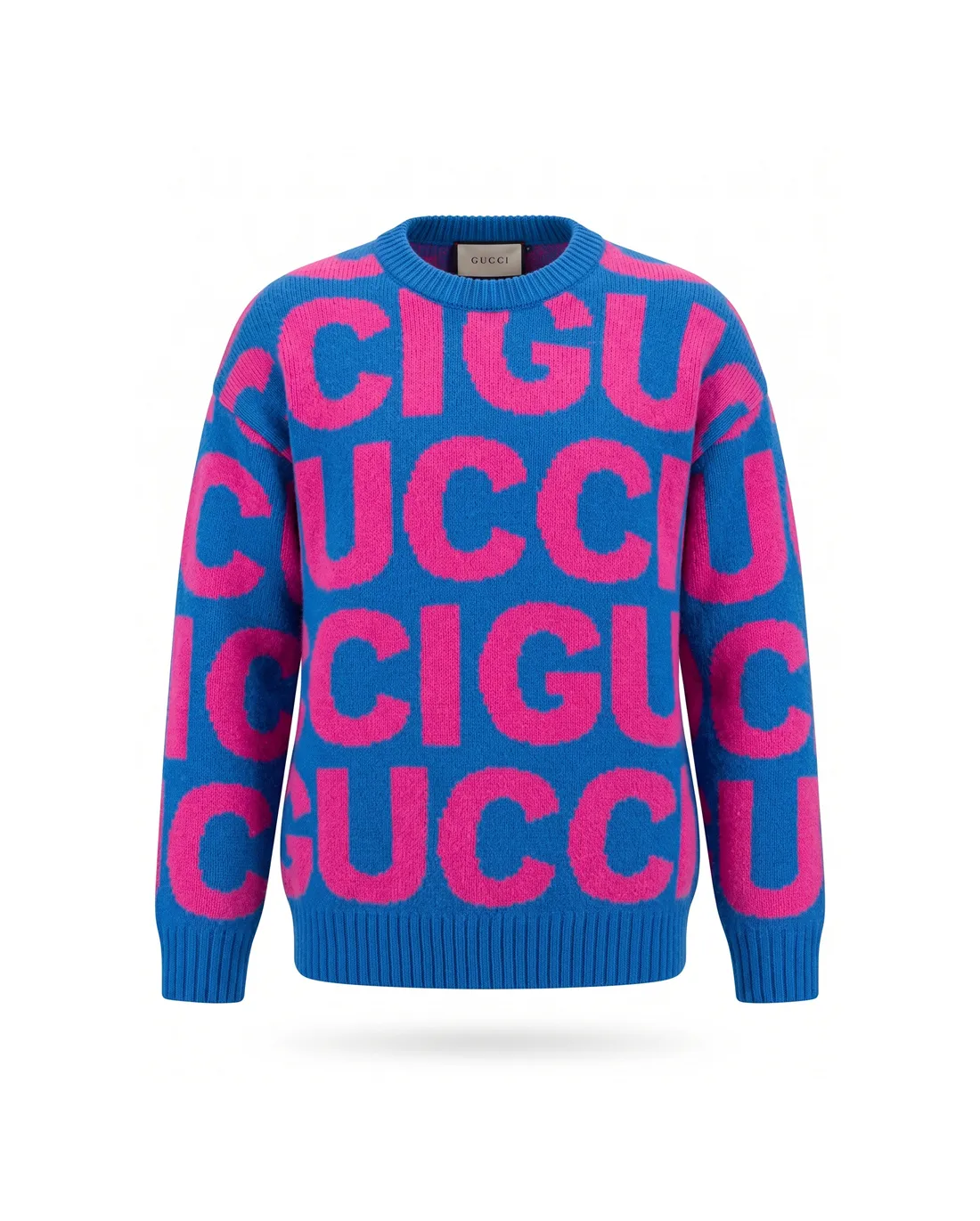 Logo Intarsia Wool-Blend Sweater D22022141