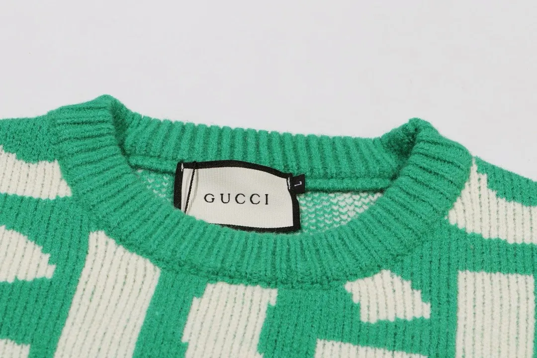 Logo Intarsia Crew-Neck Sweater D22022142 — view 3