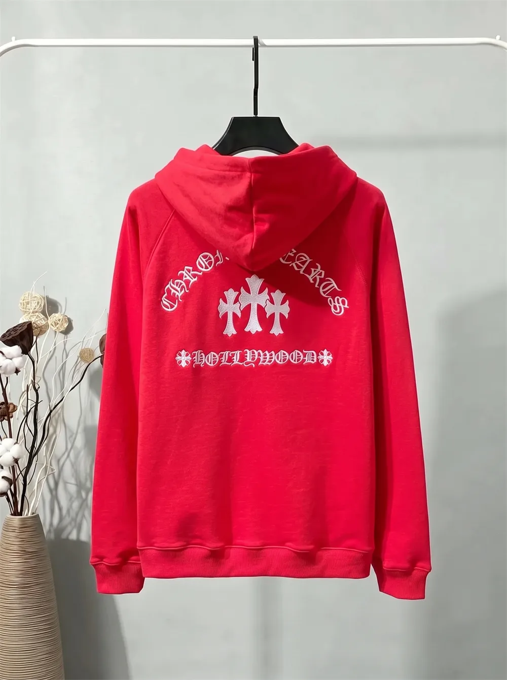Logo-Appliqué Zip-Up Hoodie D23022166 — view 2