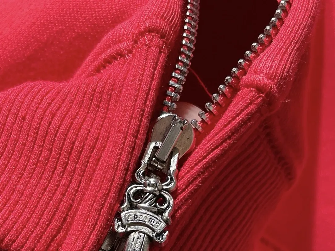 Logo-Appliqué Zip-Up Hoodie D23022166 — view 4