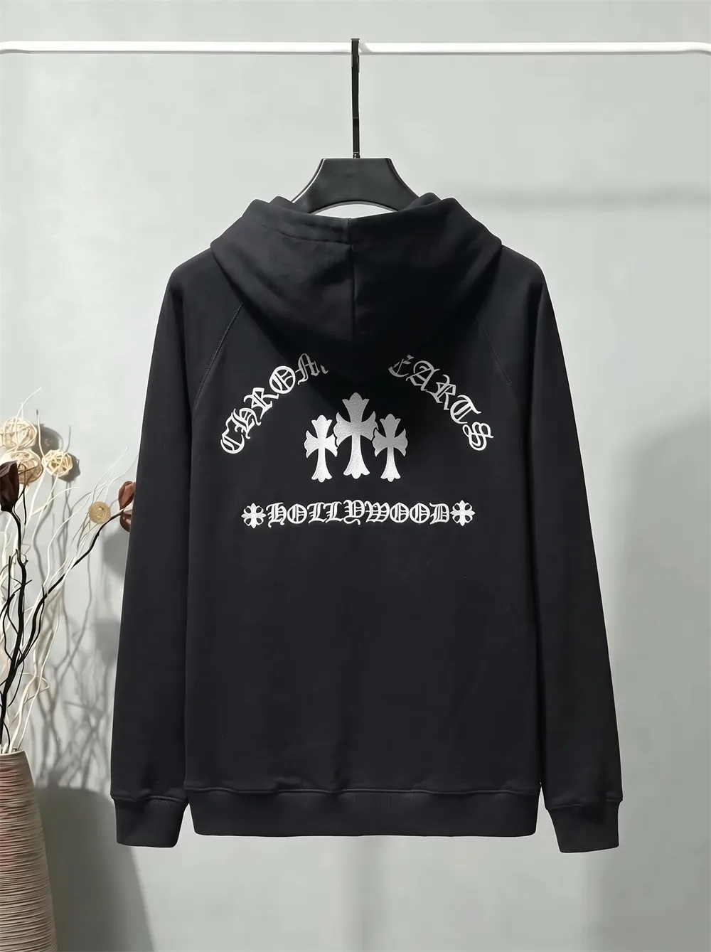 Logo-Appliqué Zip-Up Hoodie D23022167 — view 2