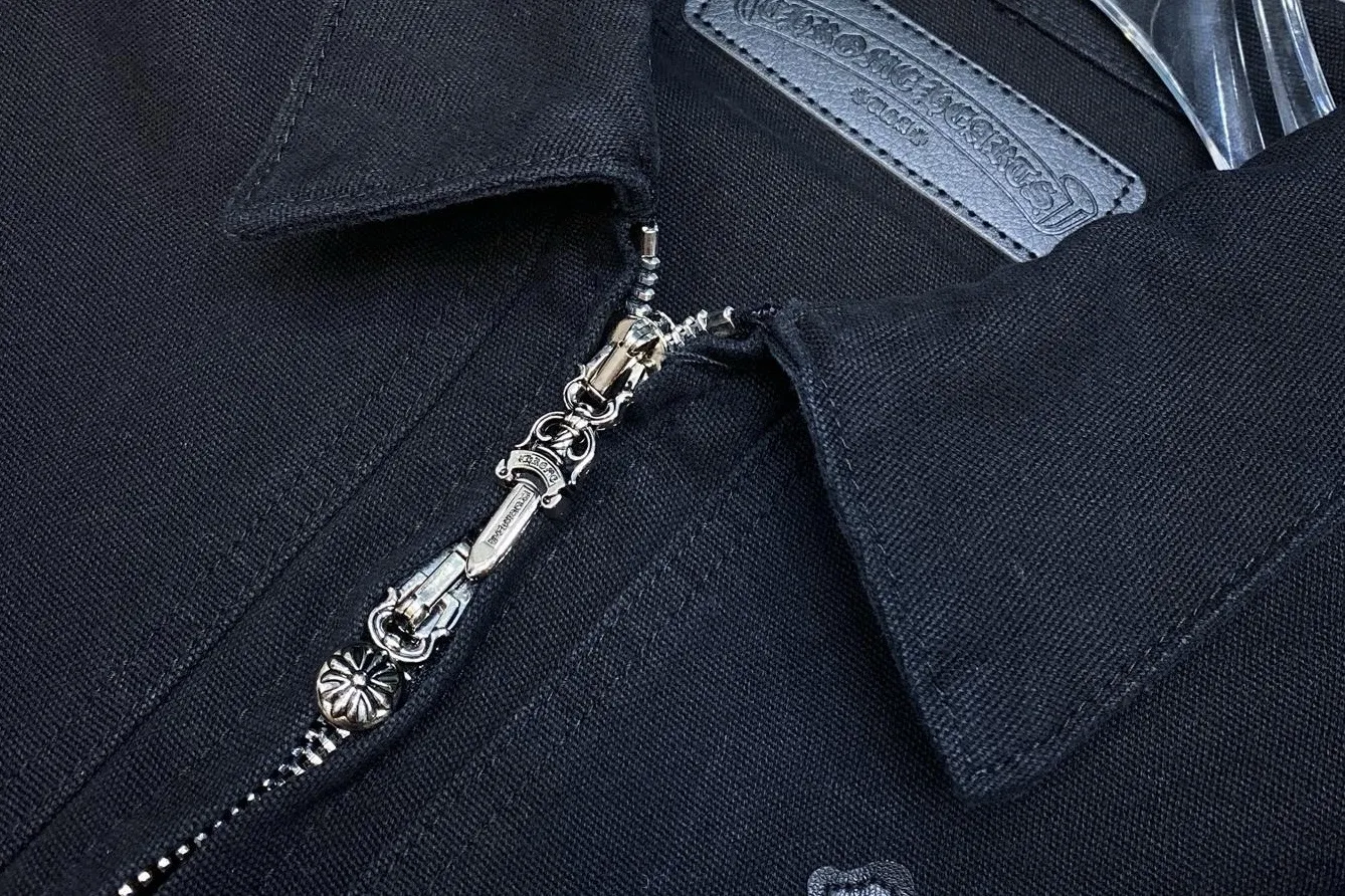 Cross Patch Jacquard Denim Jacket D25022165 — view 3