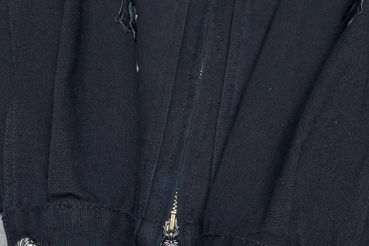 Cross Patch Jacquard Denim Jacket D25022165 — view 9