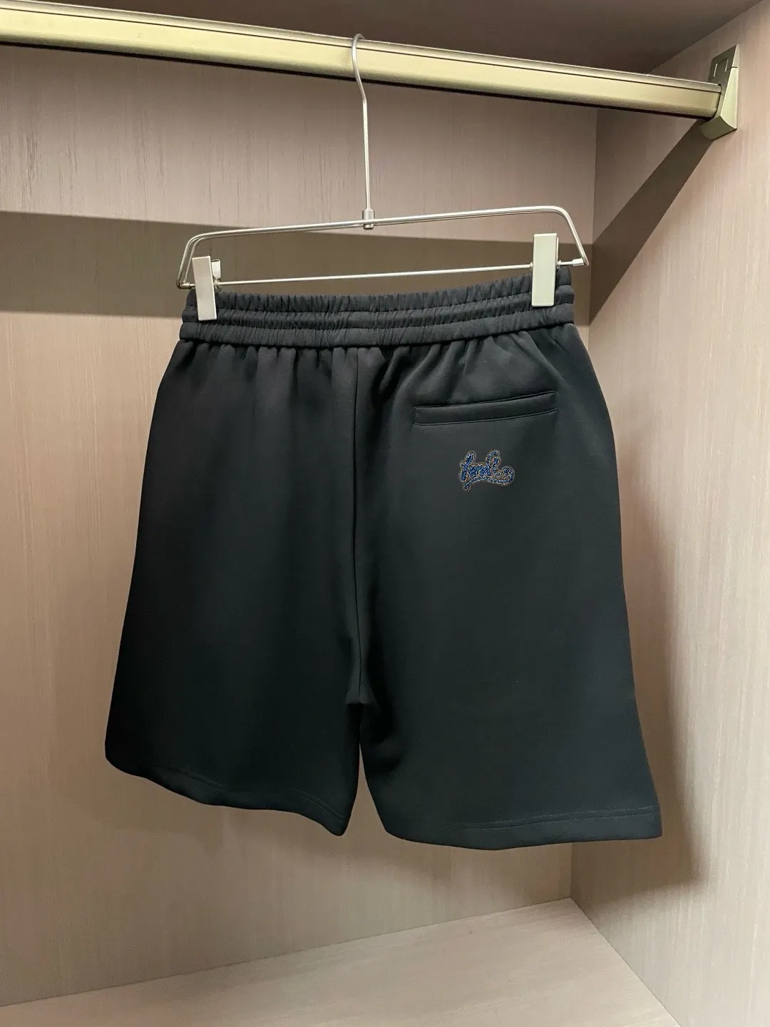 Logo Patch Cotton Jersey Shorts D14511260 — view 2