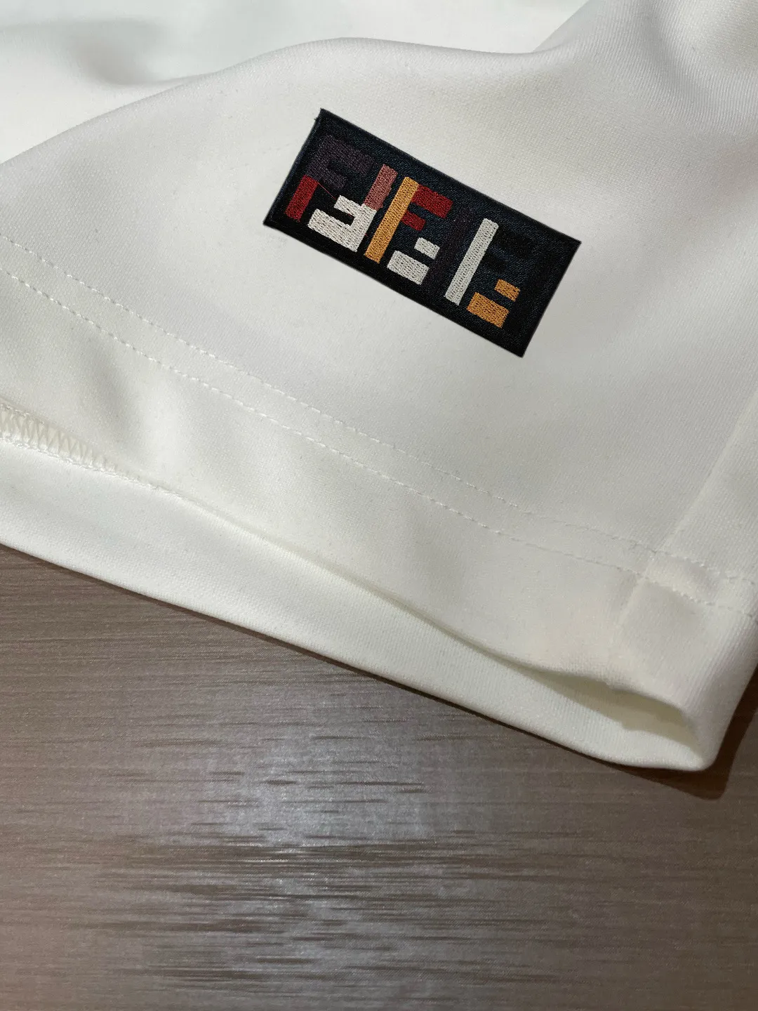 Logo Patch Cotton Jersey Shorts D14511259 — view 5