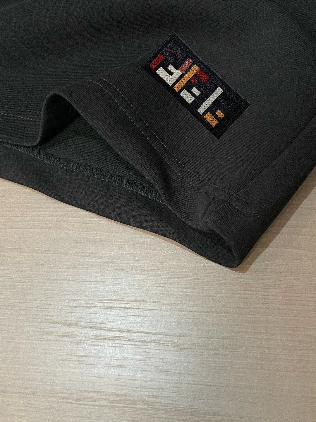 Logo Patch Cotton Jersey Shorts D14511259 — view 6