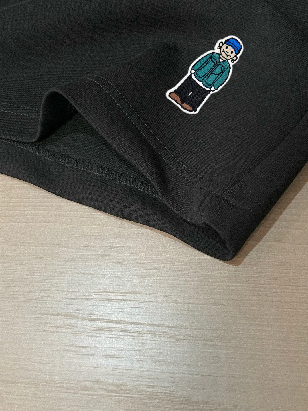 Logo Patch Cotton Jersey Shorts D14511258 — view 5