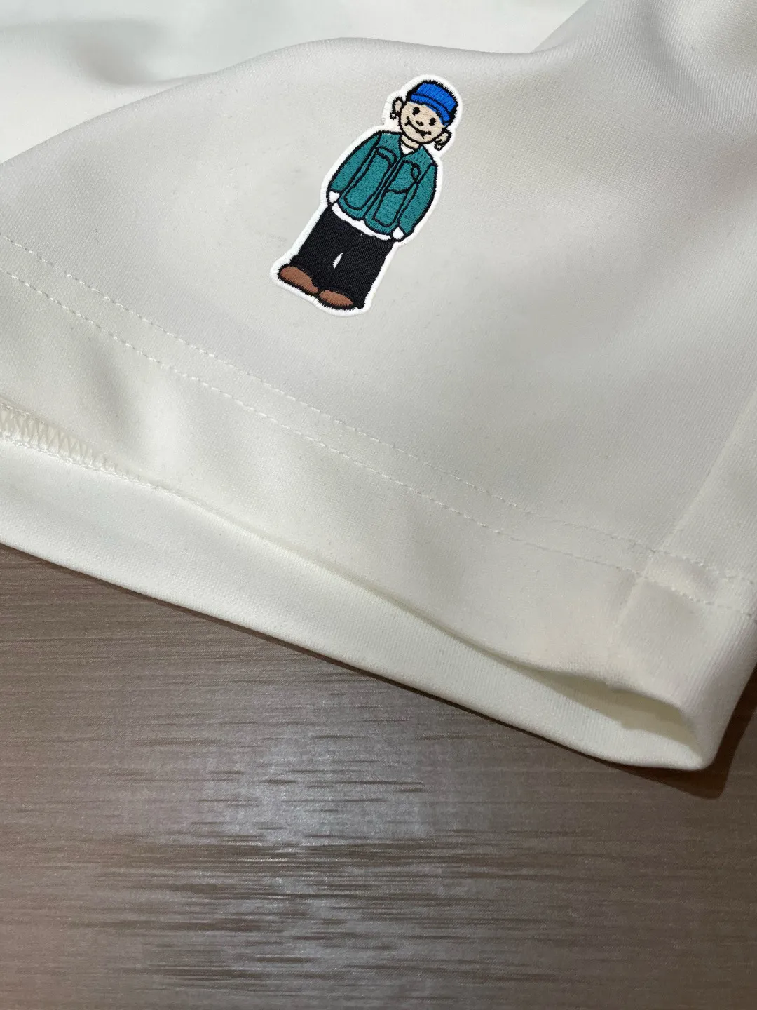 Logo Patch Cotton Jersey Shorts D14511258 — view 6