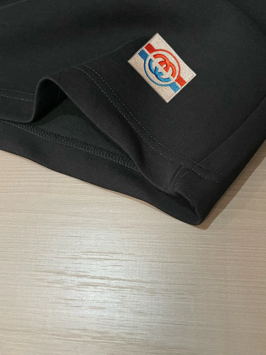 Logo-Patch Cotton Jersey Shorts D14511251 — view 3