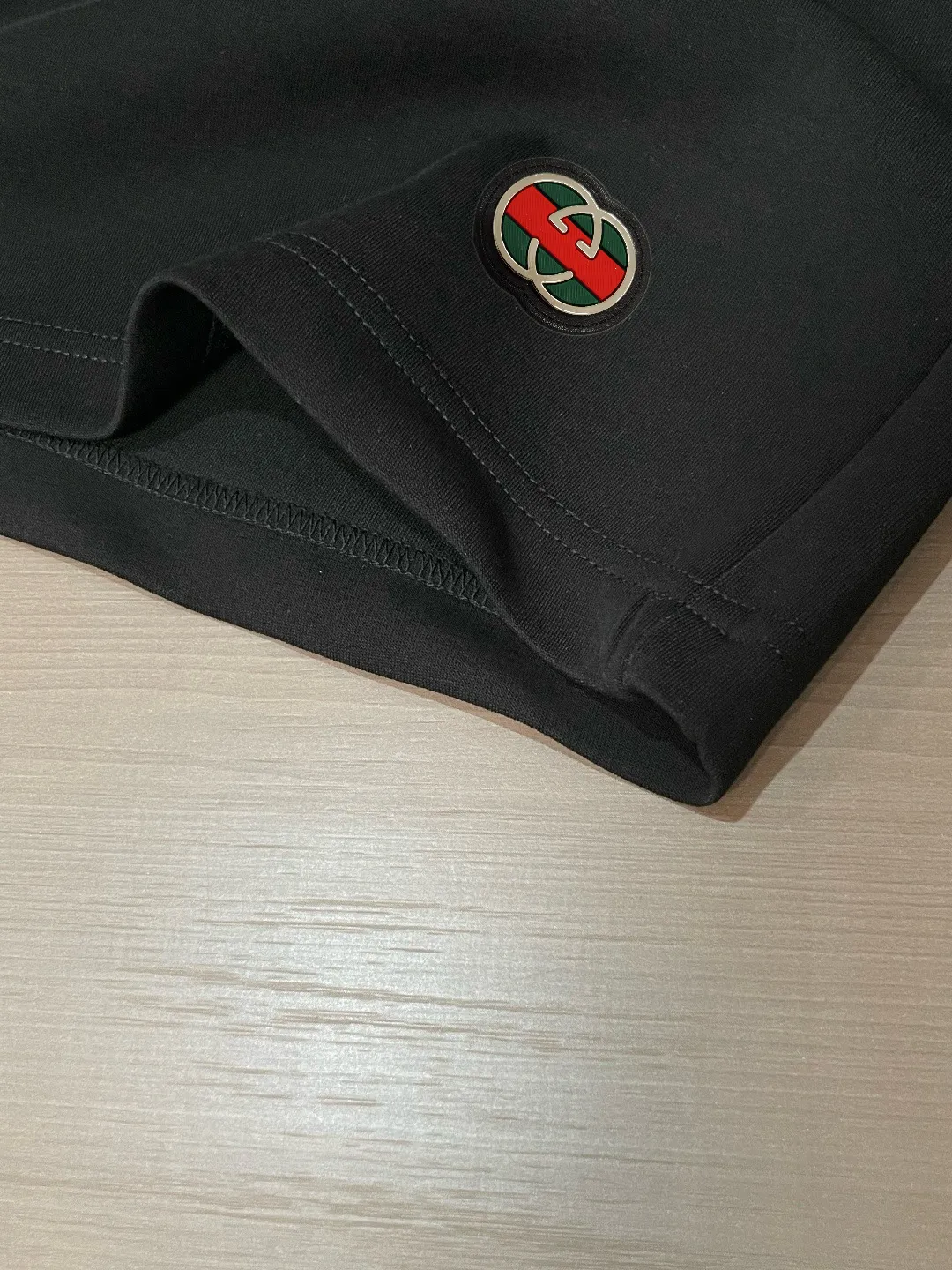 Logo-Patch Cotton Drawstring Shorts D14511247 — view 5