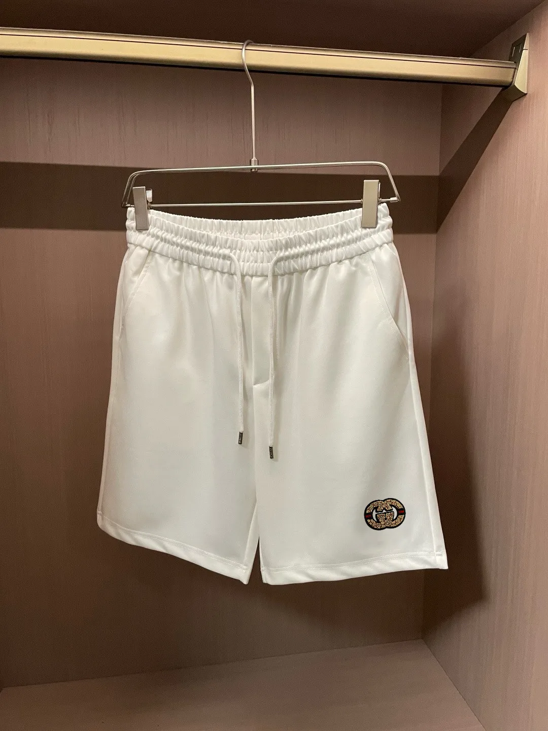 Logo-Appliqué Cotton Jersey Shorts D14511250 — view 3