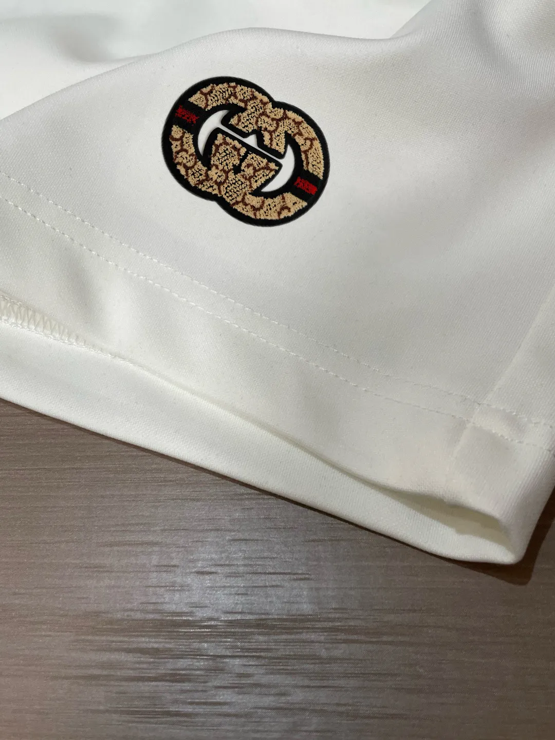 Logo-Appliqué Cotton Jersey Shorts D14511250 — view 6