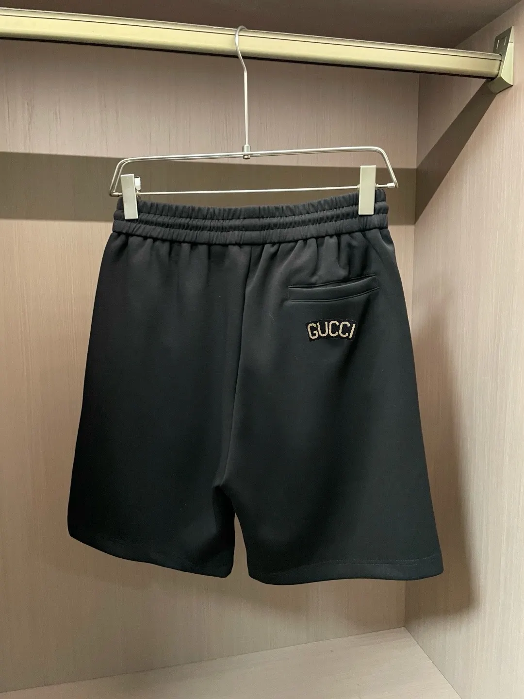 Logo-Embroidered Cotton Jersey Shorts D14511249 — view 2