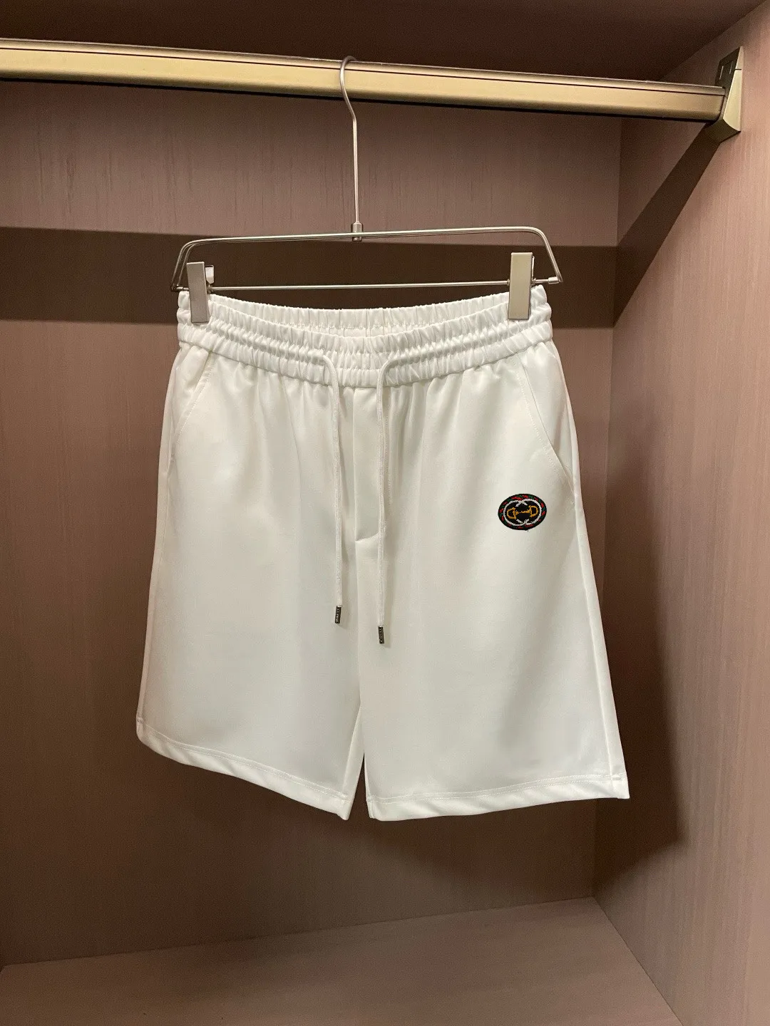 Logo-Embroidered Cotton Jersey Shorts D14511249 — view 3
