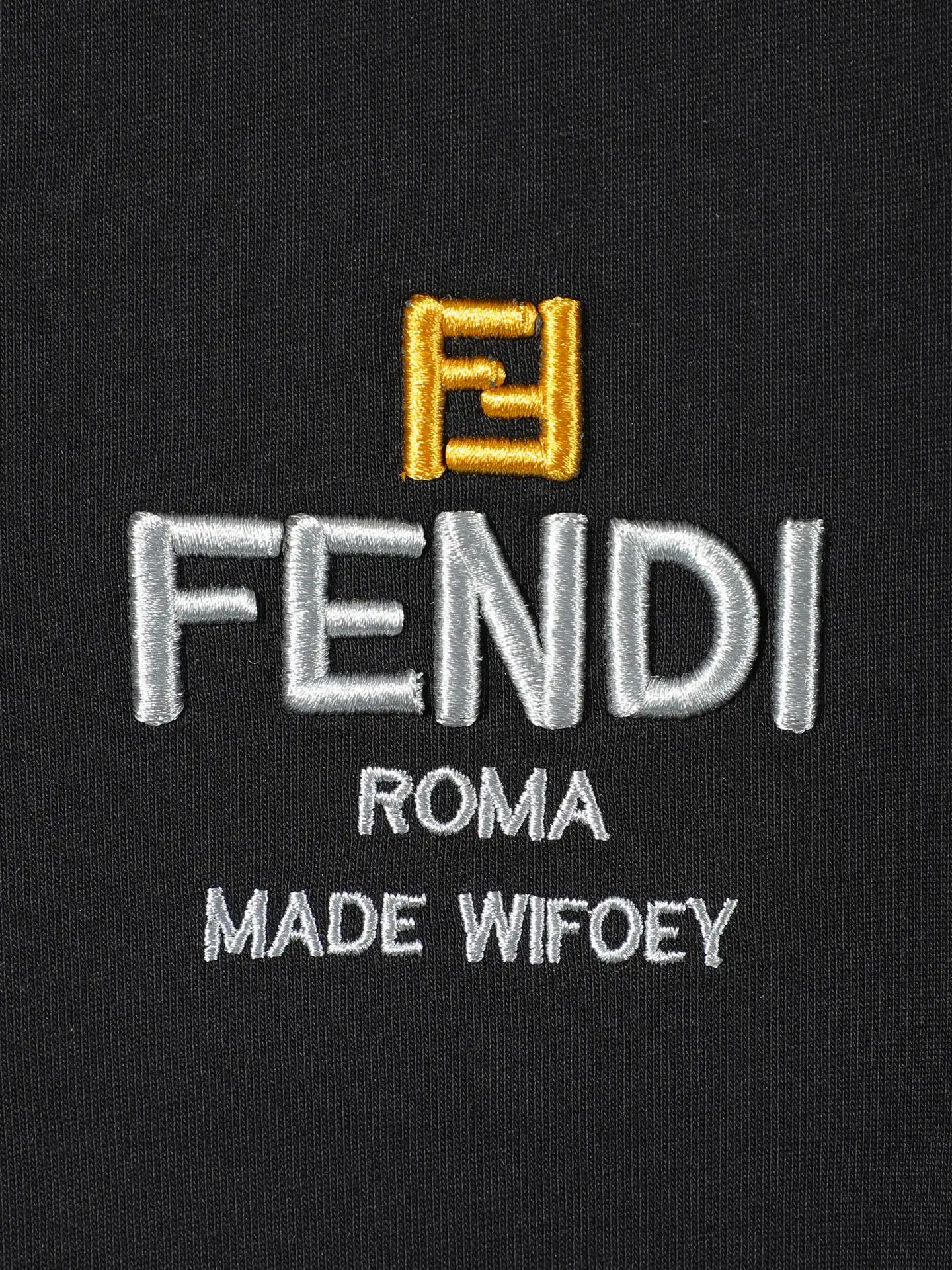 Logo Embroidered Cotton T-Shirt D13011244 — view 4