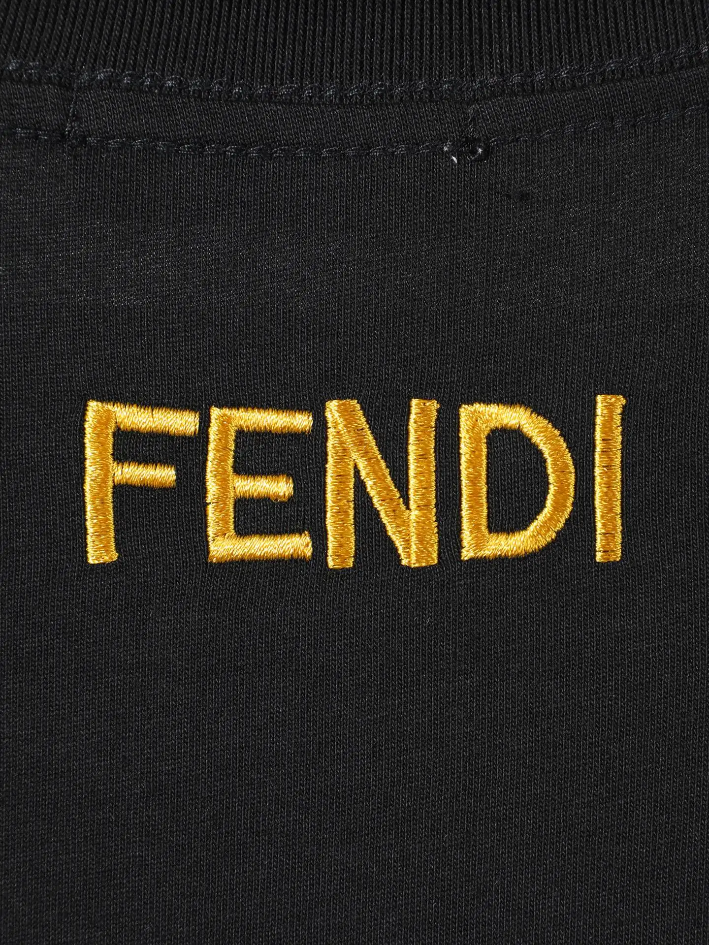 Logo Embroidered Cotton T-Shirt D13011244 — view 7