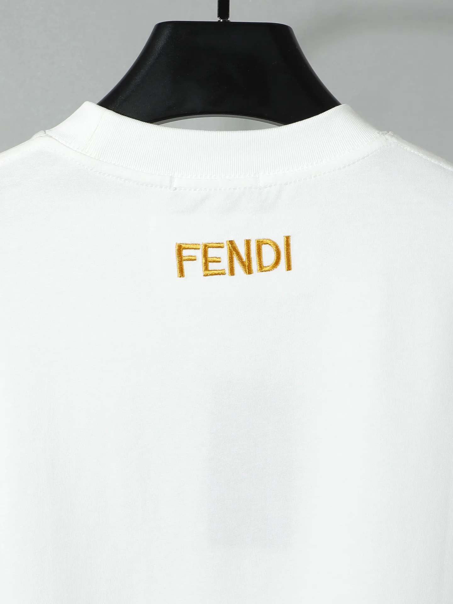 Logo Embroidered Cotton T-Shirt D13011243 — view 6