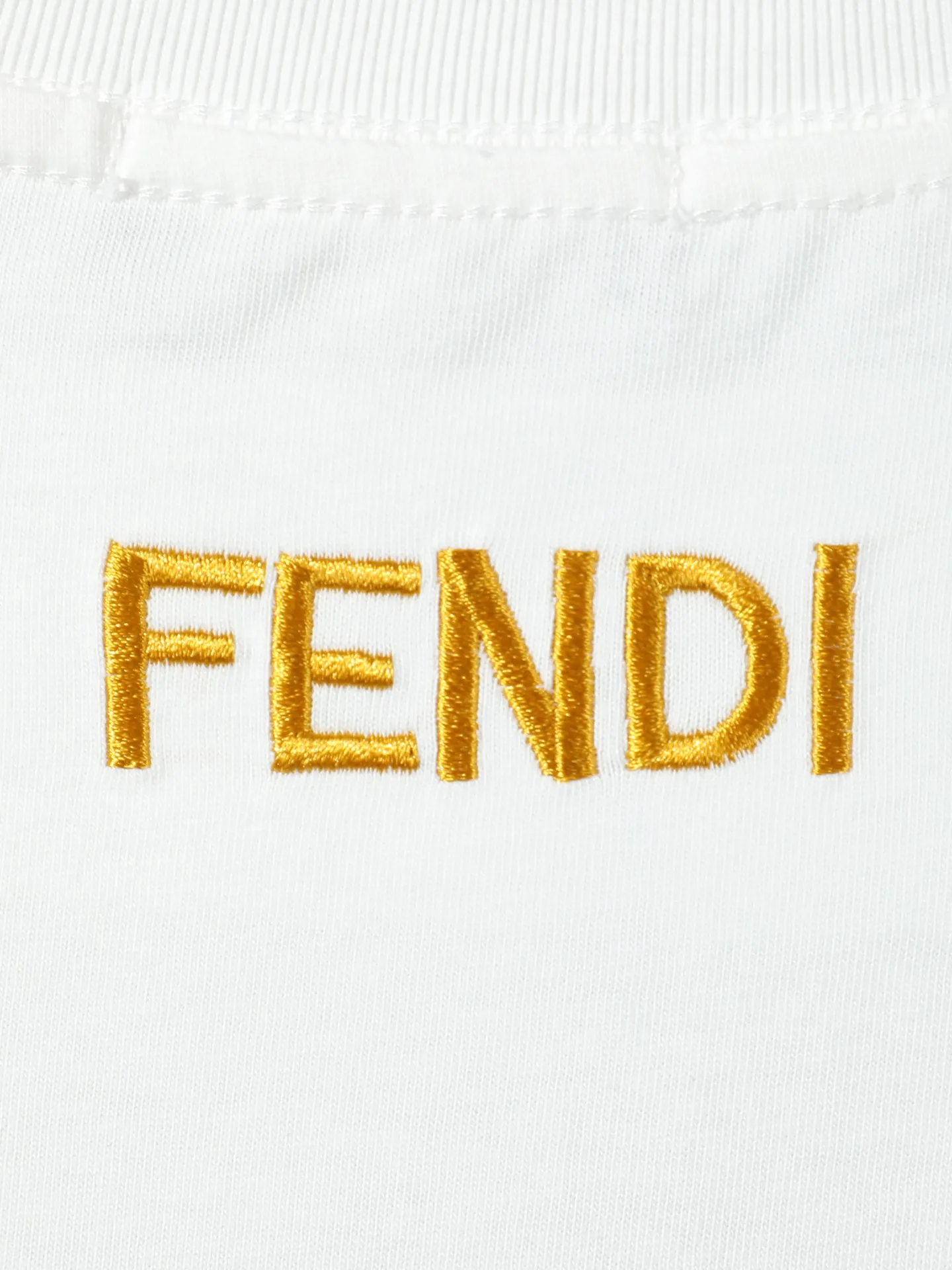 Logo Embroidered Cotton T-Shirt D13011243 — view 7