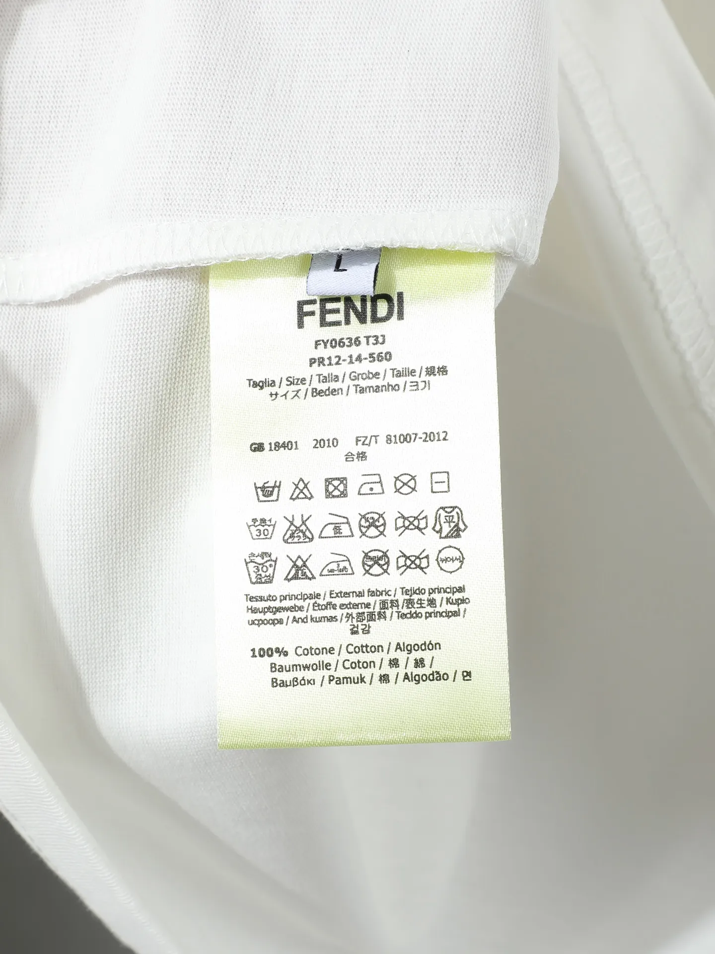 Logo Embroidered Cotton T-Shirt D13011243 — view 10