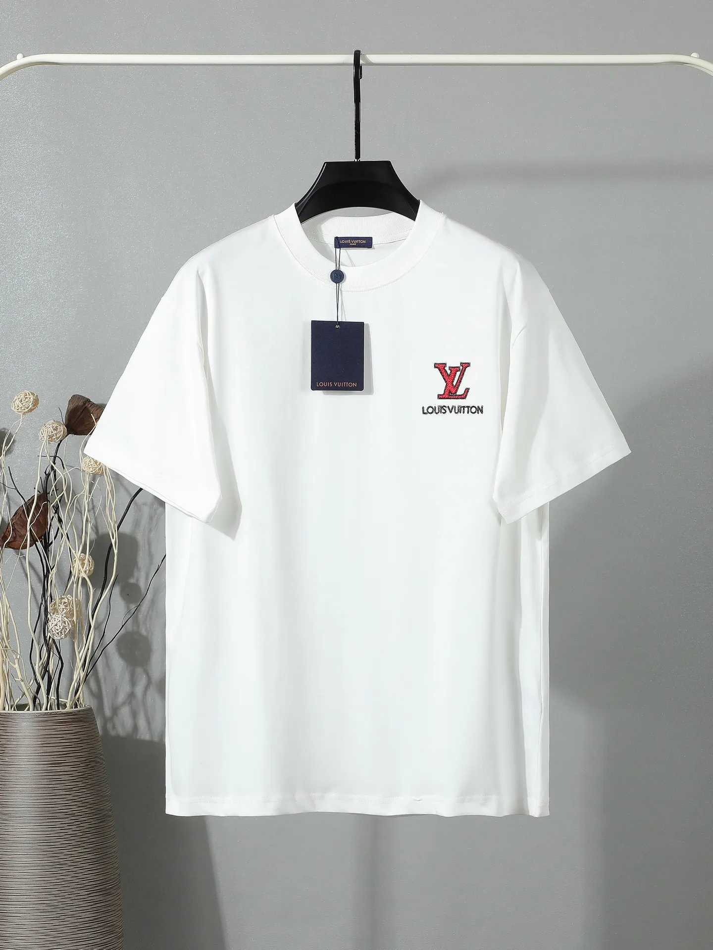 Embroidered Logo Cotton T-Shirt D14011239