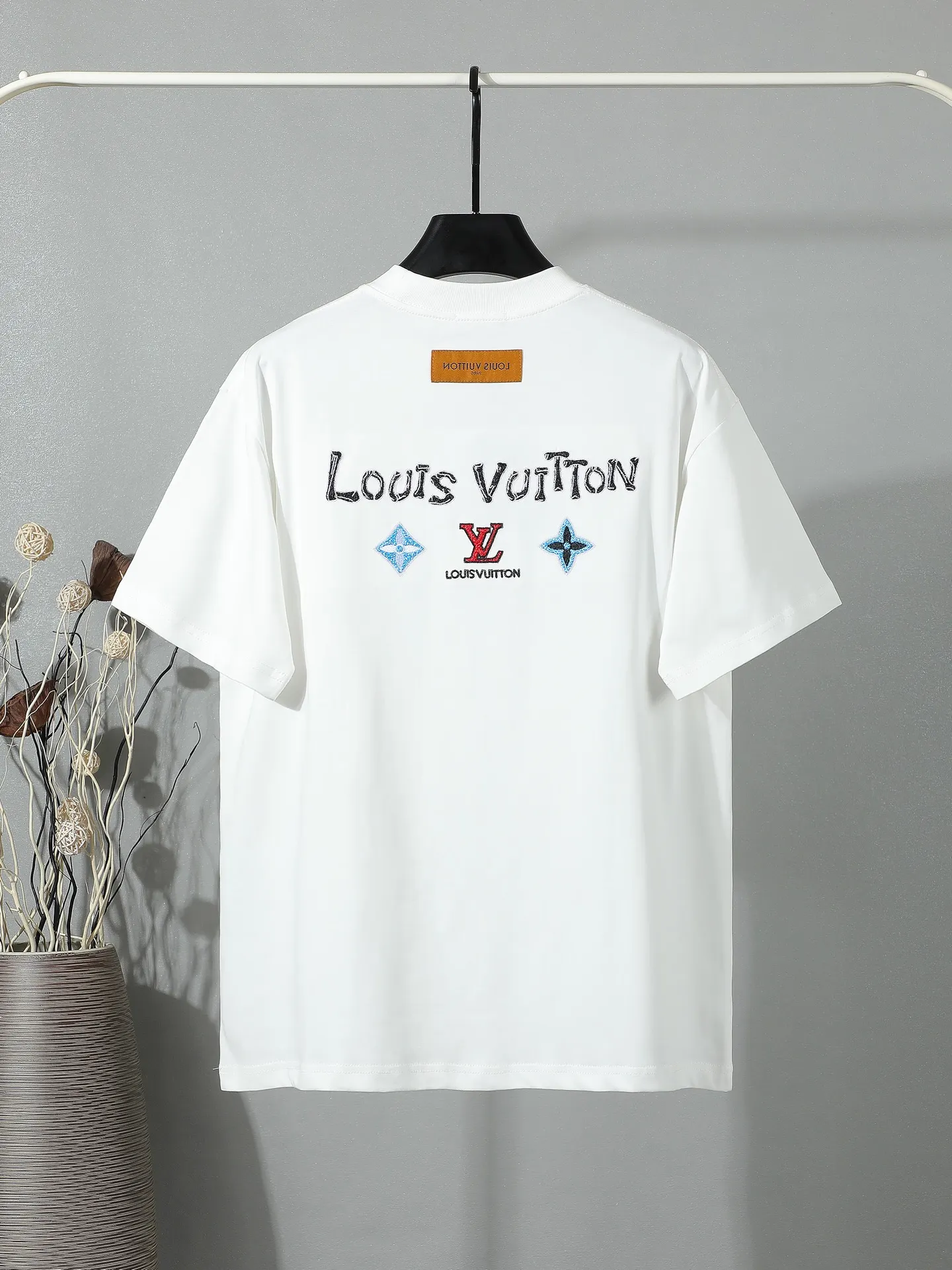 Embroidered Logo Cotton T-Shirt D14011239 — view 2