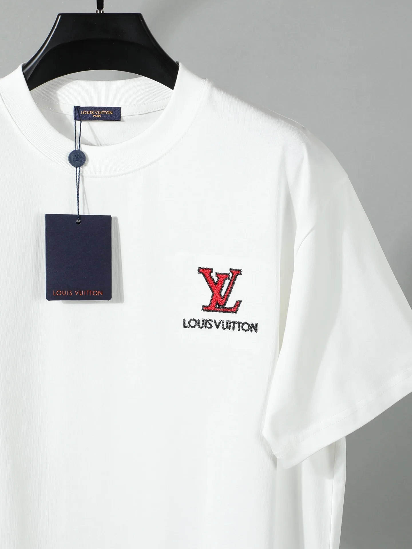Embroidered Logo Cotton T-Shirt D14011239 — view 3