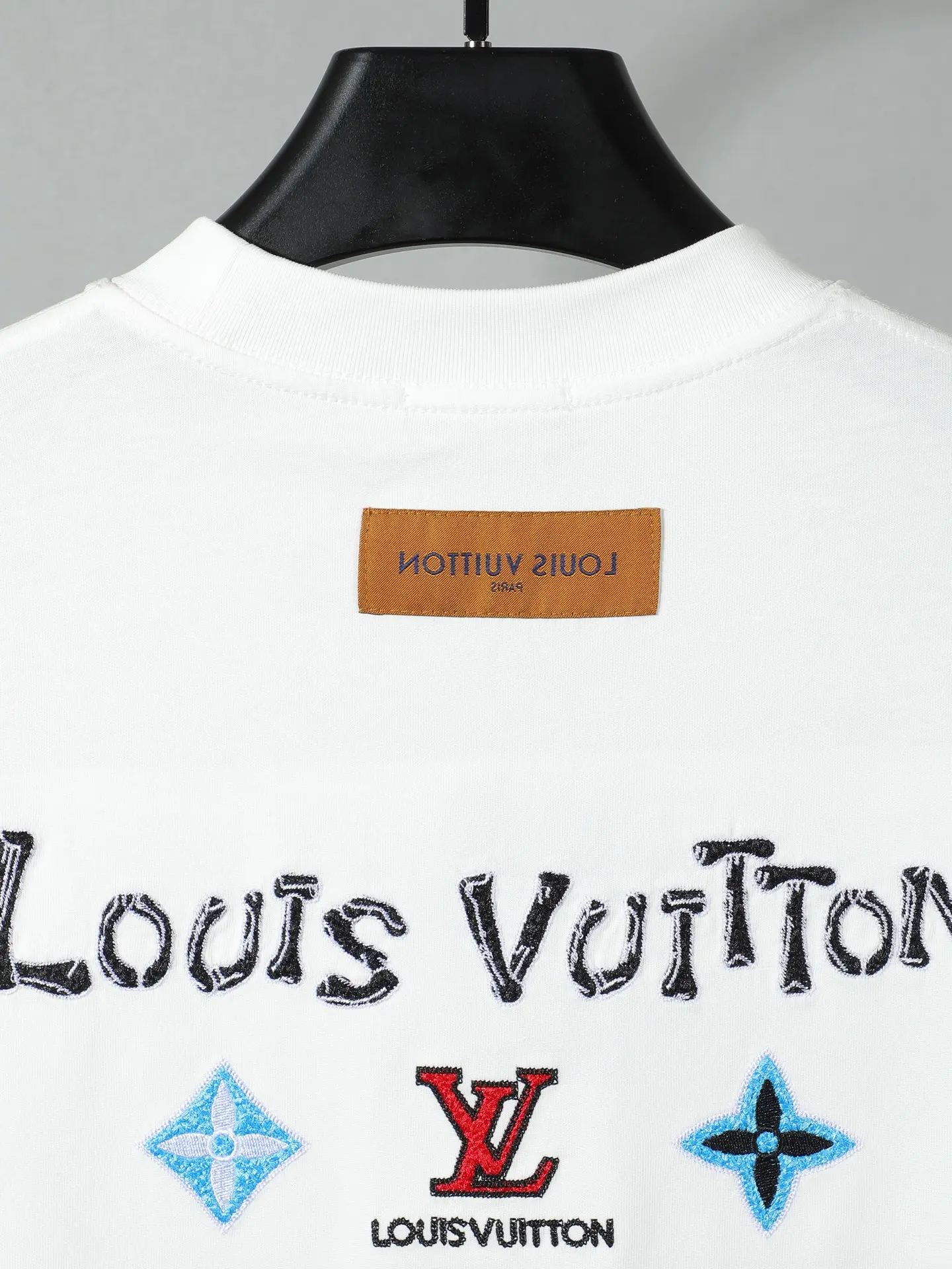 Embroidered Logo Cotton T-Shirt D14011239 — view 6