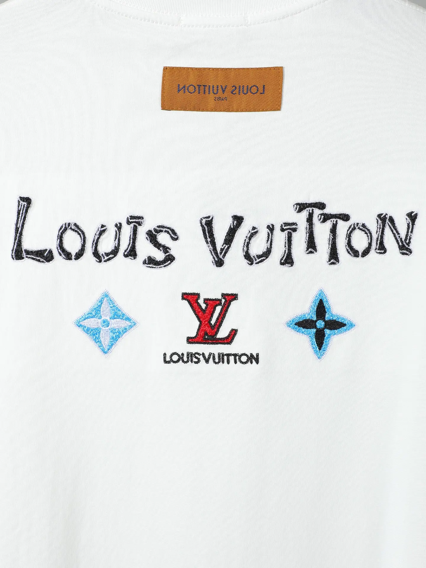 Embroidered Logo Cotton T-Shirt D14011239 — view 7