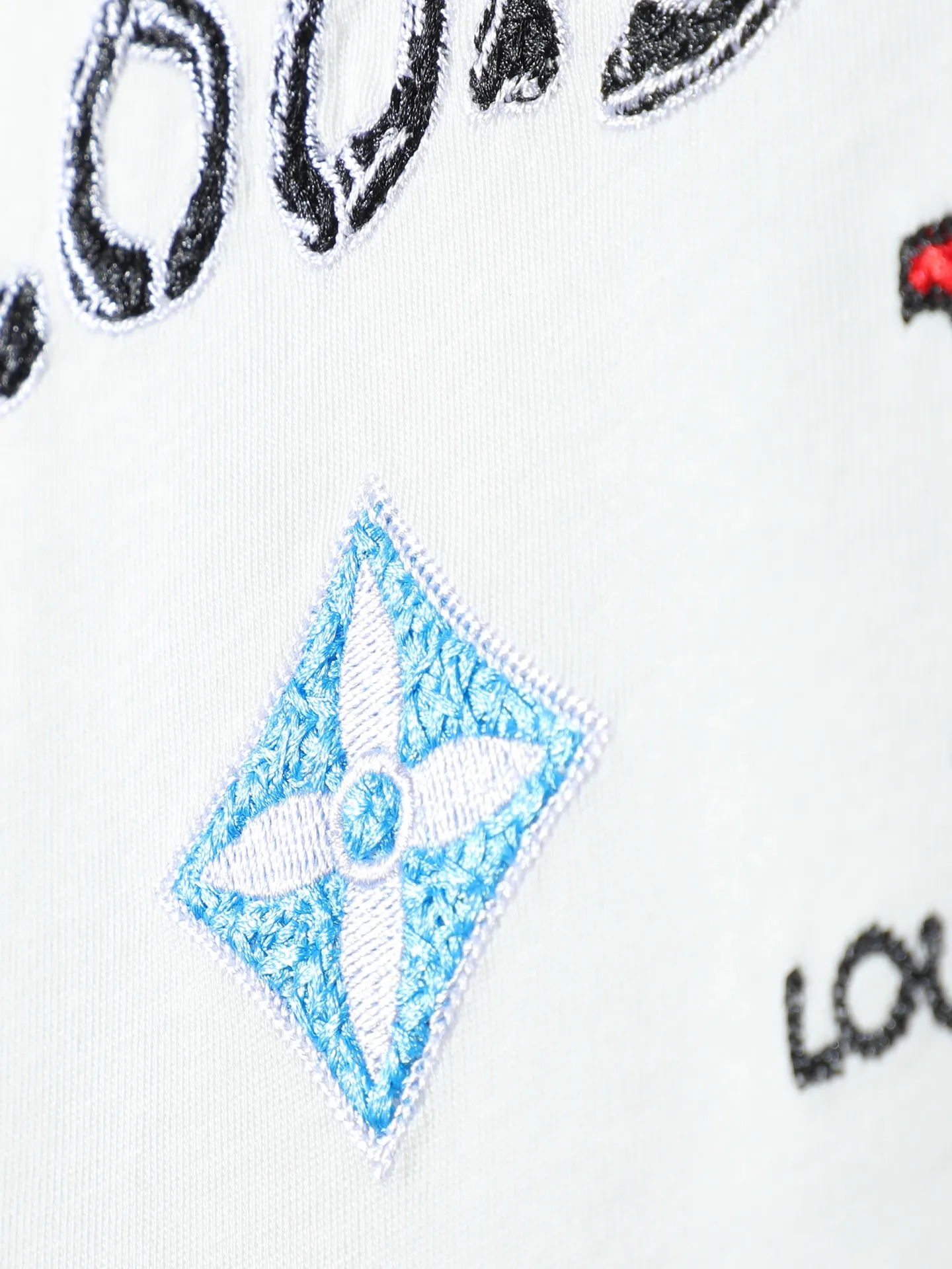 Embroidered Logo Cotton T-Shirt D14011239 — view 9