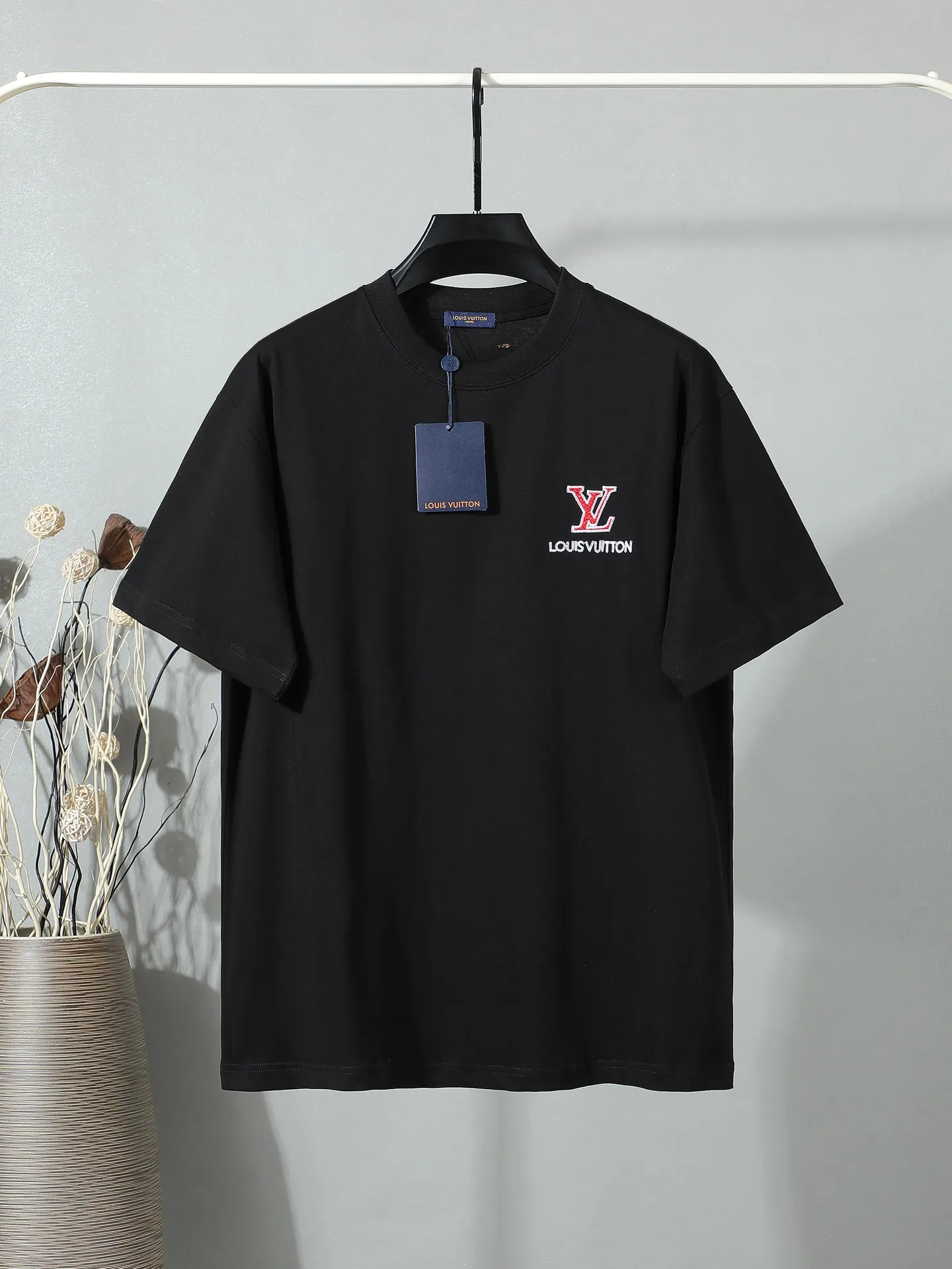 Logo Embroidered Cotton T-Shirt D14011240