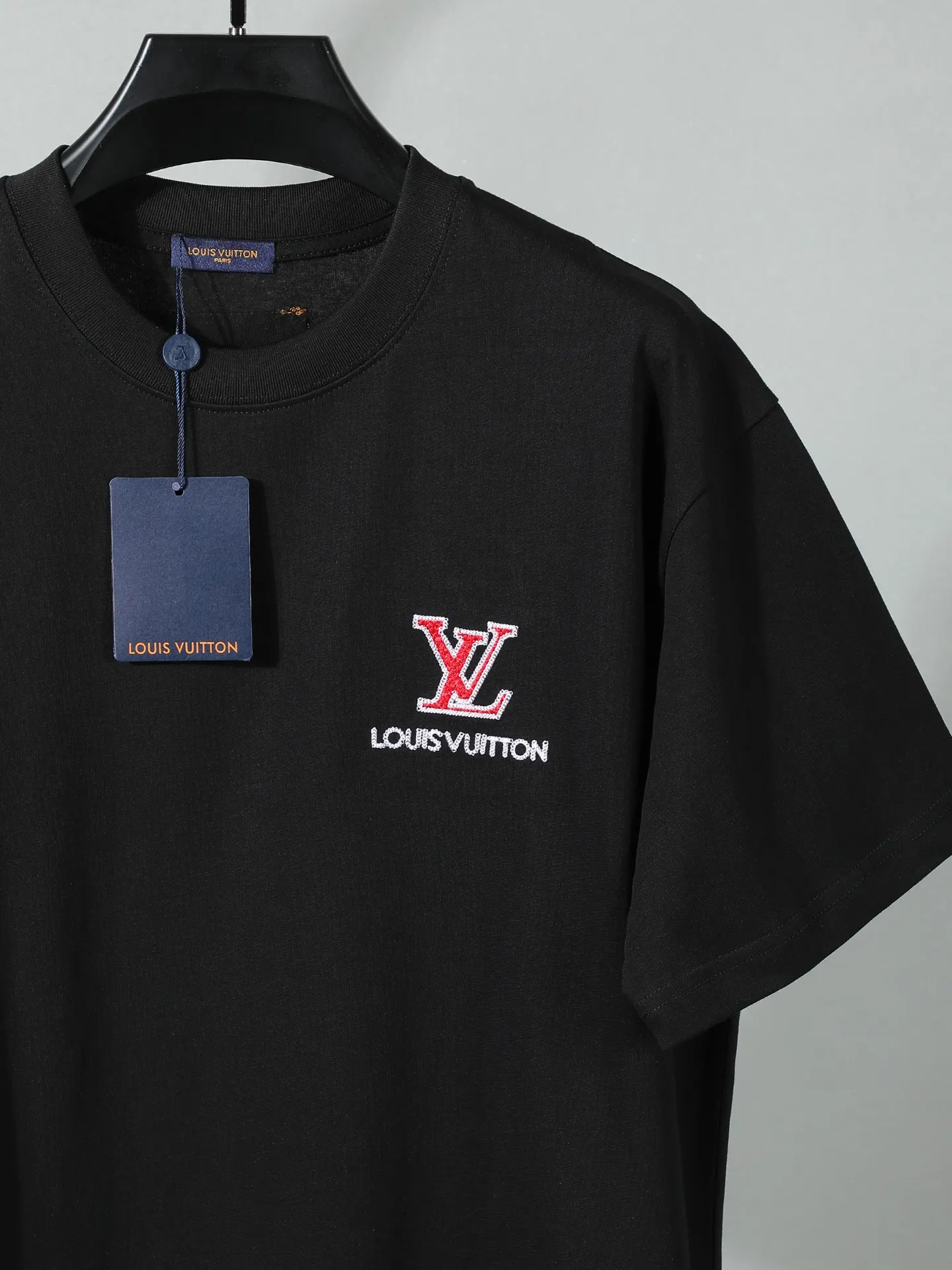 Logo Embroidered Cotton T-Shirt D14011240 — view 3