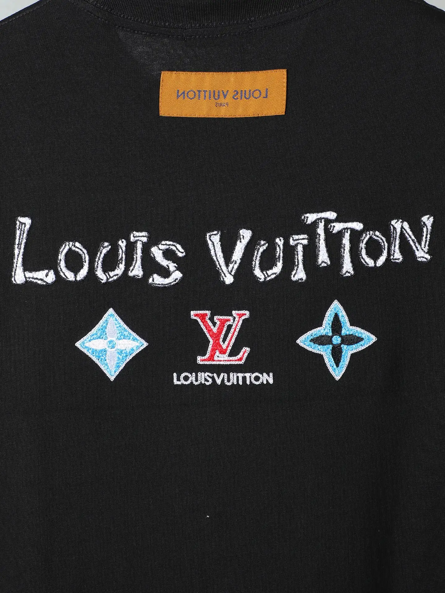 Logo Embroidered Cotton T-Shirt D14011240 — view 7